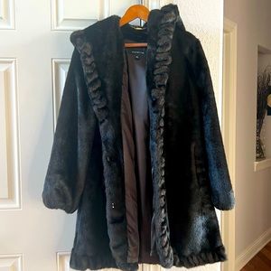 Jones New York fur coat